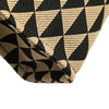 Prada Embroidered Canvas Triangolo Symbole Shopping Tote Secondhand