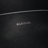 Balenciaga BB Monogram Embossed Leather Wristlet Clutch Secondhand