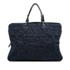 Chanel Large CC Quilted Denim Timeless Tote Secondhand