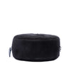 Chanel Quilted Suede Cocostellar Round Clutch with Chain Secondhand