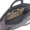 Chanel Large Printed Jersey Frame Handle Bag Secondhand