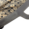 Chanel Large Printed Jersey Frame Handle Bag Secondhand