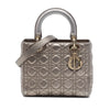 Dior Medium Metallic Lambskin Cannage Lady Dior Secondhand