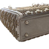 Dior Mini Beaded Metallic Lambskin Cannage Lady Dior Secondhand