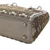 Dior Mini Beaded Metallic Lambskin Cannage Lady Dior Secondhand