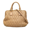 Miu Miu Matelasse Nappa Satchel Secondhand