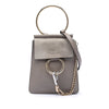 Chloé Mini Calfskin and Suede Faye Bracelet Bag Secondhand