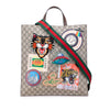 Gucci GG Supreme Night Courrier Vertical Satchel Secondhand
