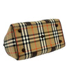 Burberry Haymarket Check Canvas Boston Bag Secondhand