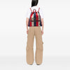 Gucci Canvas Baiadera Striped Drawstring Backpack Secondhand