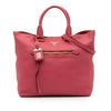 Prada Vitello Daino Open Convertible Tote Secondhand