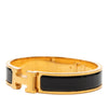 Hermès Narrow Enamel Clic H Bracelet PM Secondhand
