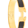 Hermès Narrow Enamel Clic H Bracelet PM Secondhand