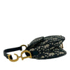 Dior Mini Oblique Canvas Saddle Bag Secondhand