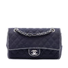 Chanel Medium Classic Printed Grosgrain Double Flap Secondhand
