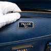 Prada Medium Saffiano Lux Galleria Double Zip Satchel Secondhand