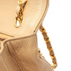 Chanel Quilted Lambskin Half Moon Flap Secondhand