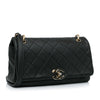 Chanel Large Lambskin Twist Chain Enamel CC Flap Secondhand