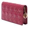 Dior Patent Cannage Lady Dior Chain Convertible Clutch Secondhand
