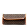 Celine Macadam Coated Canvas Clutch Secondhand