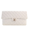 Chanel CC Quilted Caviar Flap Clutch Secondhand
