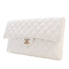 Chanel CC Quilted Caviar Flap Clutch Secondhand