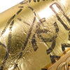 Chanel Small Croc Embossed Leather Graffiti Cocodile Boy Flap Secondhand