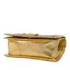Chanel Small Croc Embossed Leather Graffiti Cocodile Boy Flap Secondhand