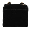 Chanel Mini Quilted Velvet Straight Flap Secondhand