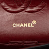 Chanel Medium Classic Chevron Crumpled Calfskin Double Flap Secondhand
