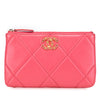 Chanel Small Lambskin 19 O Case Pouch Secondhand