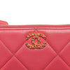 Chanel Small Lambskin 19 O Case Pouch Secondhand
