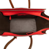 Celine Mini Bicolor Leather Luggage Tote Secondhand