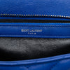 Saint Laurent Medium Quilted Chevron Sheepskin College Satchel Secondhand
