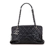 Chanel Quilted Iridescent Caviar Chic Shopping Tote Secondhand