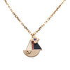 Louis Vuitton Gold Plated Resin Crystal Float Your Boat Pendant Necklace Secondhand