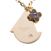 Louis Vuitton Gold Plated Resin Crystal Float Your Boat Pendant Necklace Secondhand