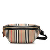 Burberry Icon Stripe Coated Canvas Sonny Belt Bag Secondhand