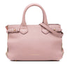 Burberry Small Calfskin and House Check Banner Bag Secondhand