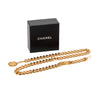 Chanel CC Gold Plated 31 Rue Cambon Medallion Chain Belt Secondhand