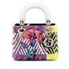 Dior Mini Canvas Sequin Flower Pop Lady Dior Secondhand