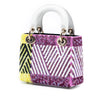 Dior Mini Canvas Sequin Flower Pop Lady Dior Secondhand