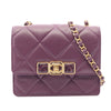 Chanel Mini Quilted Lambskin Resin CC Flap Bag Secondhand