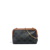 Celine Triomphe Coated Canvas Clutch On Chain Secondhand