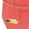 Burberry Small Elephant Embossed Calfskin Check Canterbury Tote Secondhand