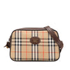 Burberry Haymarket Check Canvas Shoulder Bag Secondhand