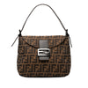 Fendi Zucca Canvas Double Flap Mamma Secondhand