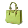 Miu Miu Bicolor Goatskin Madras Satchel Secondhand