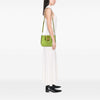 Miu Miu Bicolor Goatskin Madras Satchel Secondhand