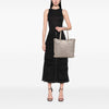 Prada Vitello Daino Side Zip Shopper Tote Secondhand